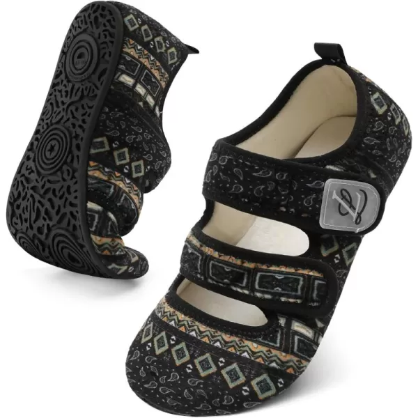 LeIsfIt Womens Mens Slippers Soft House Slippers Warm Fuzzy House Shoes Slipper Socks with Rubber Sole