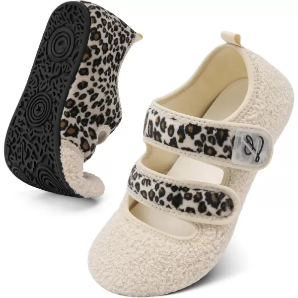 LeIsfIt Womens Mens Slippers Soft House Slippers Warm Fuzzy House Shoes Slipper Socks with Rubber Sole