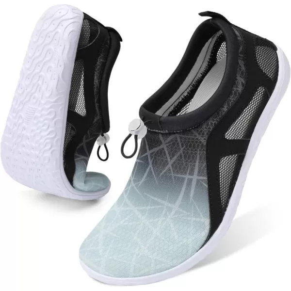 LeIsfIt Womens Mens Water Shoes Barefoot Quick-Dry Aqua Socks Slip-on Swim Beach Shoes for Surf Pool River Yoga