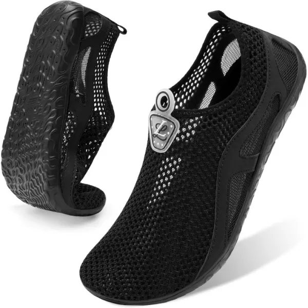 LeIsfIt Womens Mens Water Shoes Barefoot Quick-Dry Aqua Socks Slip-on Swim Beach Shoes for Surf Pool River Yoga