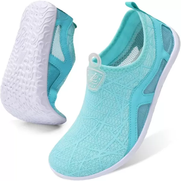 LeIsfIt Womens Mens Water Shoes Barefoot Quick-Dry Aqua Socks Slip-on Swim Beach Shoes for Surf Pool River Yoga