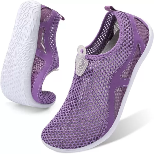 LeIsfIt Womens Mens Water Shoes Barefoot Quick-Dry Aqua Socks Slip-on Swim Beach Shoes for Surf Pool River Yoga