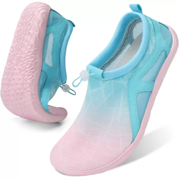 LeIsfIt Womens Mens Water Shoes Barefoot Quick-Dry Aqua Socks Slip-on Swim Beach Shoes for Surf Pool River Yoga