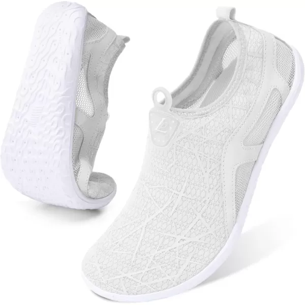 LeIsfIt Womens Mens Water Shoes Barefoot Quick-Dry Aqua Socks Slip-on Swim Beach Shoes for Surf Pool River Yoga
