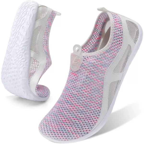 LeIsfIt Womens Mens Water Shoes Barefoot Quick-Dry Aqua Socks Slip-on Swim Beach Shoes for Surf Pool River Yoga