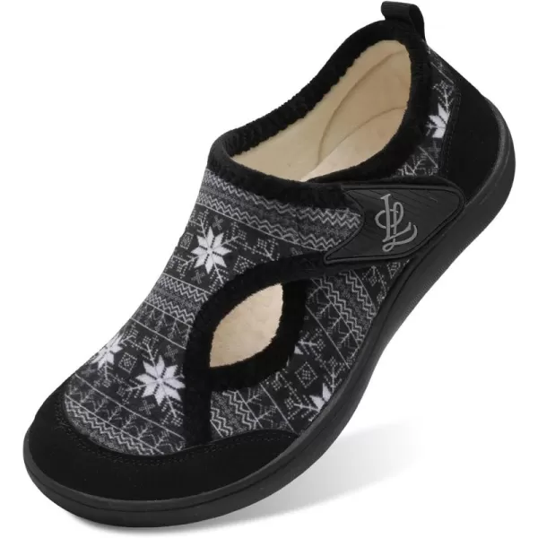 LeIsfIt Womens Slippers Wide Diabetic Shoes Adjustable Walking Shoes Arthritis Edema House Shoes Indoor Outdoor Slippers