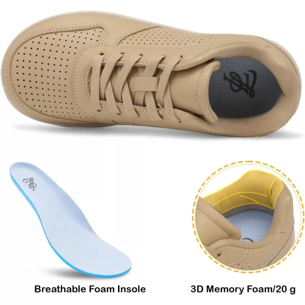 LeIsfIt Womens Walking Shoes Wide Toe Box Road Running Shoes Minimalist Barefoot Shoes Breathable Fashion Sneakers