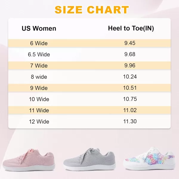LeIsfIt Womens Walking Shoes Wide Toe Box Road Running Shoes Minimalist Barefoot Shoes Breathable Fashion Sneakers