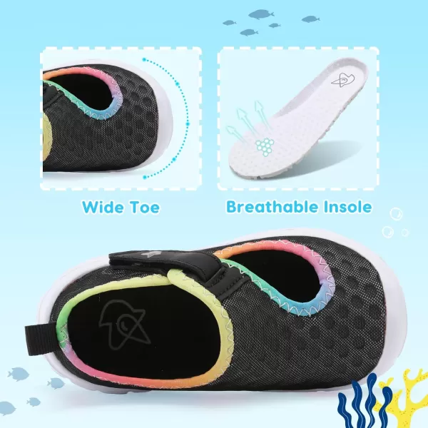 LeIsfIt Toddler Shoes Boys Girls Barefoot Shoes Wide Toe Box Shoes Lightweight Walking Shoes Slip-on Tennis Shoes