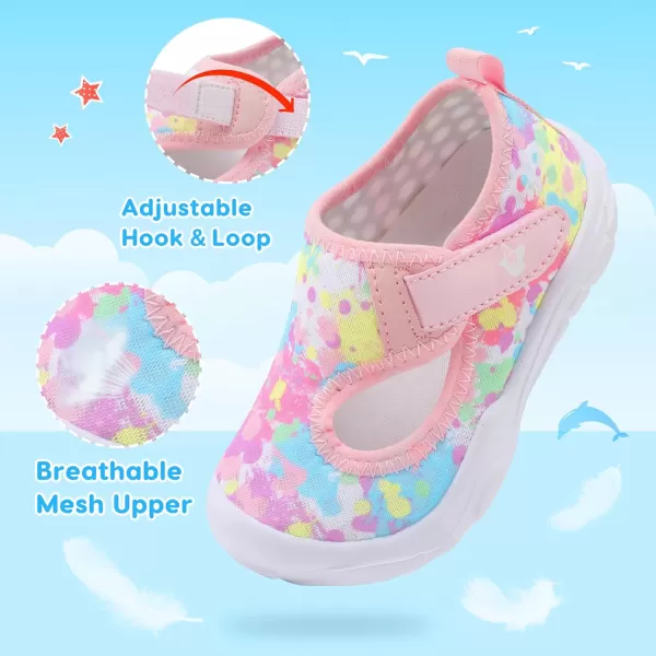 LeIsfIt Toddler Shoes Boys Girls Barefoot Shoes Wide Toe Box Shoes Lightweight Walking Shoes Slip-on Tennis Shoes