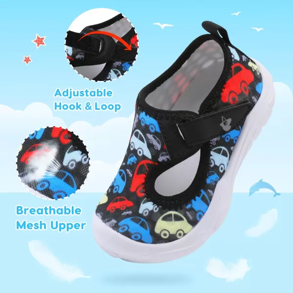 LeIsfIt Toddler Shoes Boys Girls Barefoot Shoes Wide Toe Box Shoes Lightweight Walking Shoes Slip-on Tennis Shoes