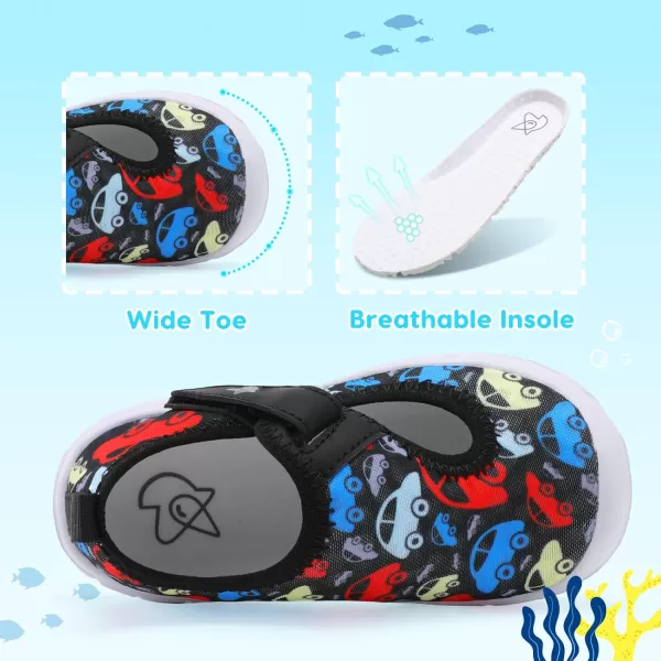 LeIsfIt Toddler Shoes Boys Girls Barefoot Shoes Wide Toe Box Shoes Lightweight Walking Shoes Slip-on Tennis Shoes