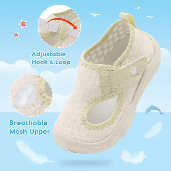 LeIsfIt Toddler Shoes Boys Girls Barefoot Shoes Wide Toe Box Shoes Lightweight Walking Shoes Slip-on Tennis Shoes