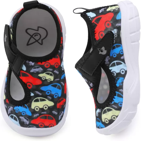 LeIsfIt Toddler Shoes Boys Girls Barefoot Shoes Wide Toe Box Shoes Lightweight Walking Shoes Slip-on Tennis Shoes