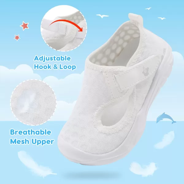 LeIsfIt Toddler Shoes Boys Girls Barefoot Shoes Wide Toe Box Shoes Lightweight Walking Shoes Slip-on Tennis Shoes