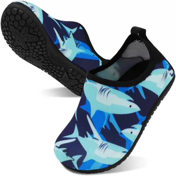 LeIsfIt Toddler Water Shoes Girls Boys Swim Beach Shoes Barefoot Aqua Socks Kids Non-slip Water Socks