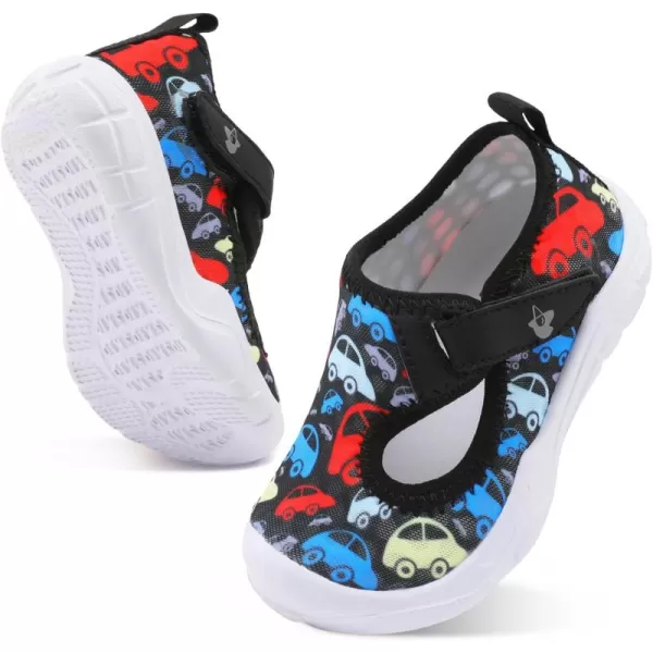 LeIsfIt Toddler Shoes Boys Girls Barefoot Shoes Wide Toe Box Shoes Lightweight Walking Shoes Slip-on Tennis Shoes