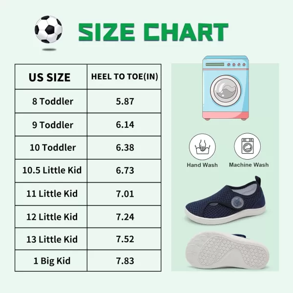 LeIsfIt Kids Barefoot Shoes Boys Girls Wide Toe Box Shoes Minimalist Zero Drop Sneakers Splay Naturally Walking Shoes for Toddler Little Big Kid