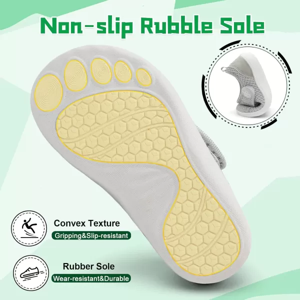 LeIsfIt Kids Barefoot Shoes Boys Girls Wide Toe Box Shoes Minimalist Zero Drop Sneakers Splay Naturally Walking Shoes for Toddler Little Big Kid