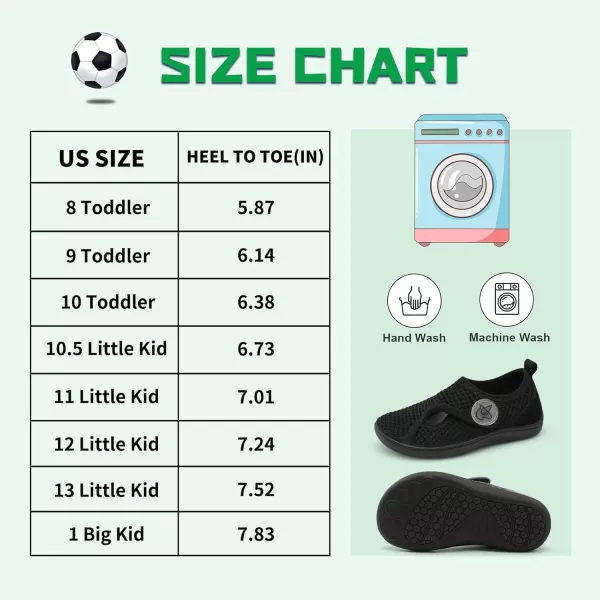 LeIsfIt Kids Barefoot Shoes Boys Girls Wide Toe Box Shoes Minimalist Zero Drop Sneakers Splay Naturally Walking Shoes for Toddler Little Big Kid