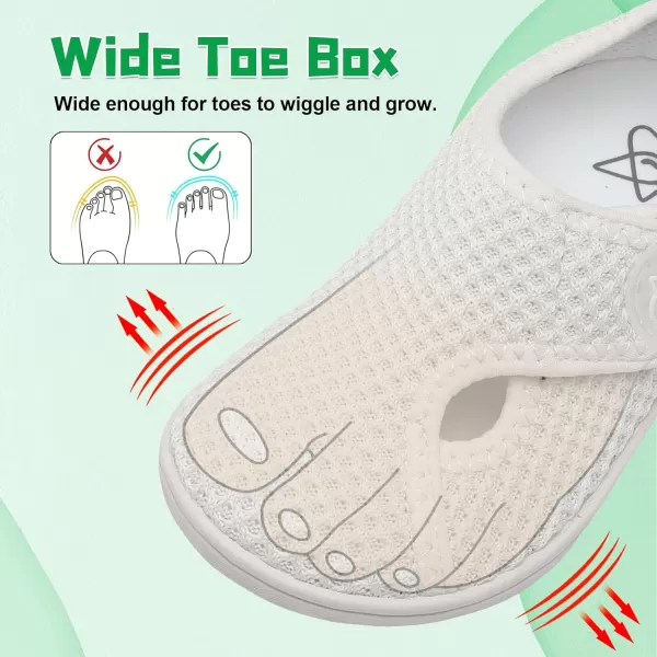 LeIsfIt Kids Barefoot Shoes Boys Girls Wide Toe Box Shoes Minimalist Zero Drop Sneakers Splay Naturally Walking Shoes for Toddler Little Big Kid