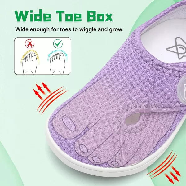 LeIsfIt Kids Barefoot Shoes Boys Girls Wide Toe Box Shoes Minimalist Zero Drop Sneakers Splay Naturally Walking Shoes for Toddler Little Big Kid