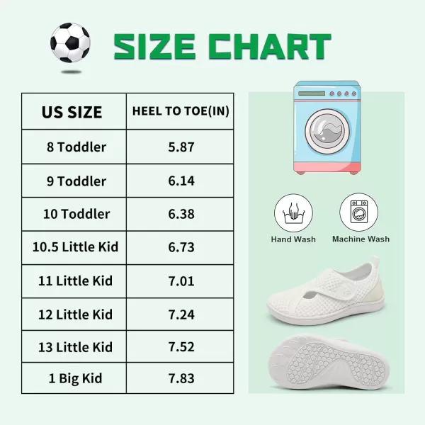 LeIsfIt Kids Barefoot Shoes Boys Girls Wide Toe Box Shoes Minimalist Zero Drop Sneakers Splay Naturally Walking Shoes for Toddler Little Big Kid