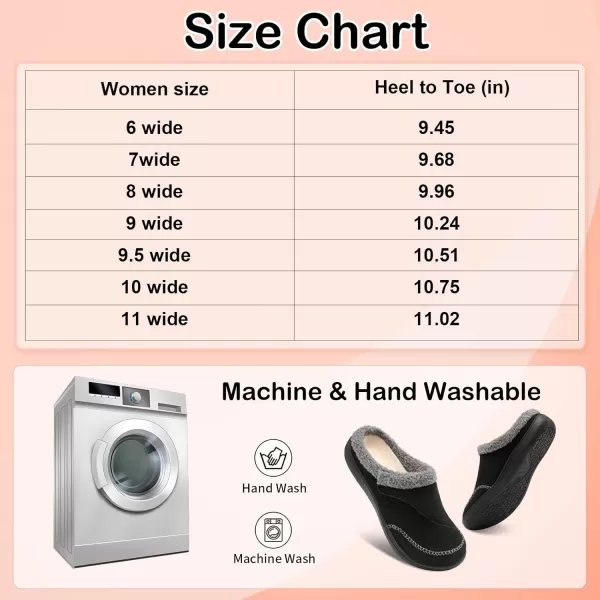 imageLeIsfIt Womens Slippers Wide Diabetic Slippers Memory Foam House Slippers Adjustable Arthritis Edema House Shoes Indoor Outdoor SlippersBlack