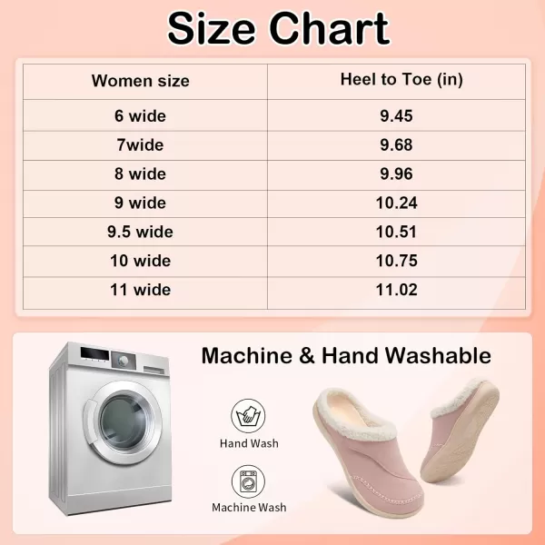 imageLeIsfIt Womens Slippers Wide Diabetic Slippers Memory Foam House Slippers Adjustable Arthritis Edema House Shoes Indoor Outdoor SlippersBpink