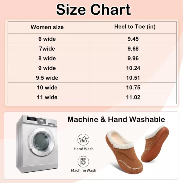 imageLeIsfIt Womens Slippers Wide Diabetic Slippers Memory Foam House Slippers Adjustable Arthritis Edema House Shoes Indoor Outdoor SlippersBrown