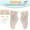 imageLeIsfIt Toddler Shoes Girls Boys Wide Barefoot Shoes Kids Breathable Sneakers Lightweight Tennis Shoes Athletic Walking Shoes Slip On ShoesBeige