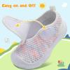 imageLeIsfIt Toddler Shoes Girls Boys Wide Barefoot Shoes Kids Breathable Sneakers Lightweight Tennis Shoes Athletic Walking Shoes Slip On ShoesBwhitecolorful