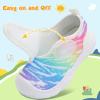 imageLeIsfIt Toddler Shoes Girls Boys Wide Barefoot Shoes Kids Breathable Sneakers Lightweight Tennis Shoes Athletic Walking Shoes Slip On ShoesColor