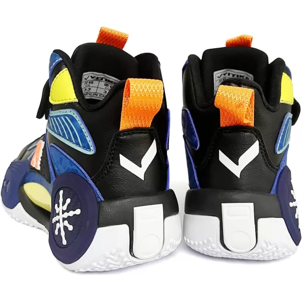 VITUOFLY Kids Basketball Shoes Boys Air Cushion Sneakers Girls Mid Top School Training Shoes Non-Slip Outdoor Sports Shoes Comfortable Boys Running Shoes Durable Little Kid/Big Kid