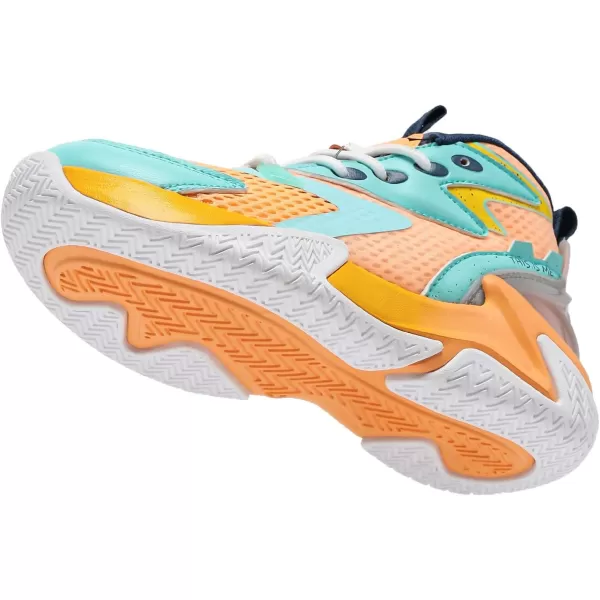 VITUOFLY Kids Basketball Shoes Boys Air Cushion Sneakers Girls Mid Top School Training Shoes Non-Slip Outdoor Sports Shoes Comfortable Boys Running Shoes Durable Little Kid/Big Kid