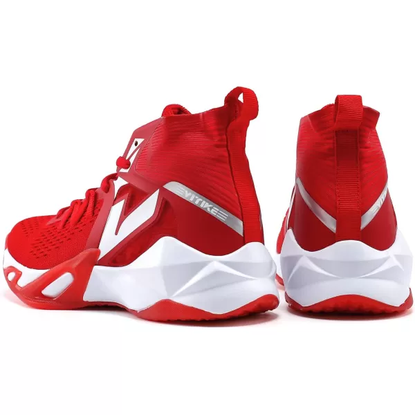 VITUOFLY Kids Basketball Shoes Boys Air Cushion Sneakers Girls Mid Top School Training Shoes Non-Slip Outdoor Sports Shoes Comfortable Boys Running Shoes Durable Little Kid/Big Kid