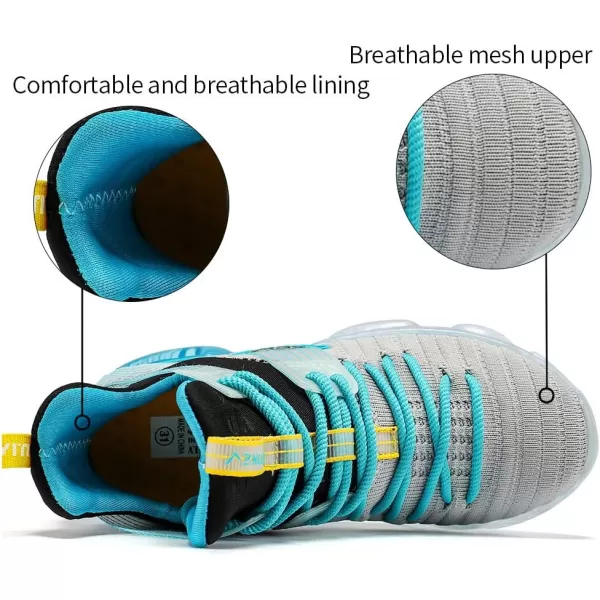 VITUOFLY Kids Basketball Shoes Boys Air Cushion Sneakers Girls Mid Top School Training Shoes Non-Slip Outdoor Sports Shoes Comfortable Boys Running Shoes Durable Little Kid/Big Kid