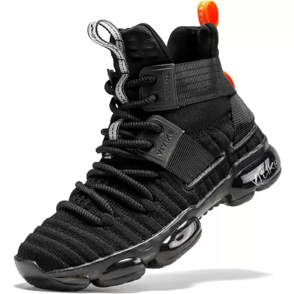 VITUOFLY Kids Basketball Shoes Boys Air Cushion Sneakers Girls Mid Top School Training Shoes Non-Slip Outdoor Sports Shoes Comfortable Boys Running Shoes Durable Little Kid/Big Kid