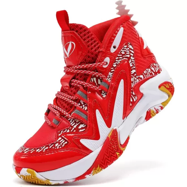 VITUOFLY Kids Basketball Shoes Boys Air Cushion Sneakers Girls Mid Top School Training Shoes Non-Slip Outdoor Sports Shoes Comfortable Boys Running Shoes Durable Little Kid/Big Kid
