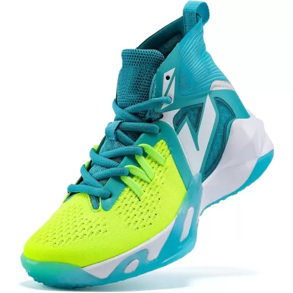 VITUOFLY Kids Basketball Shoes Boys Air Cushion Sneakers Girls Mid Top School Training Shoes Non-Slip Outdoor Sports Shoes Comfortable Boys Running Shoes Durable Little Kid/Big Kid