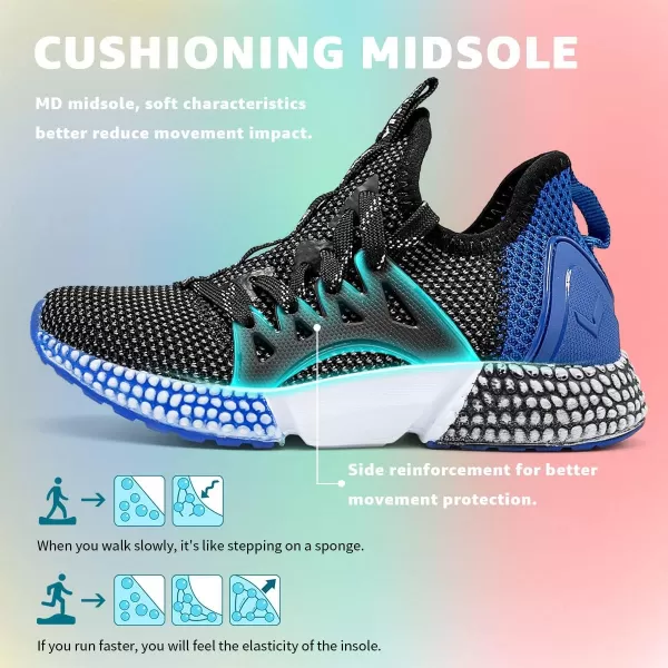 WETIKE Mesh Slip On Lightweight Running Sneakers