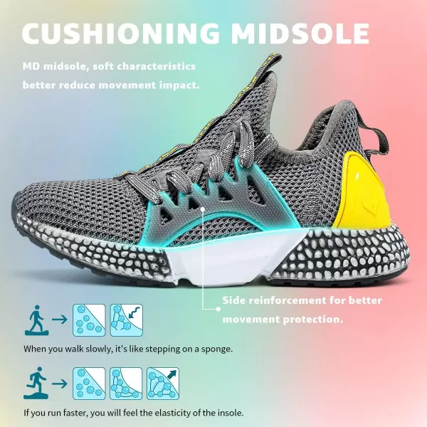 WETIKE Mesh Slip On Lightweight Running Sneakers