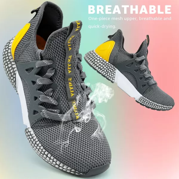 WETIKE Mesh Slip On Lightweight Running Sneakers