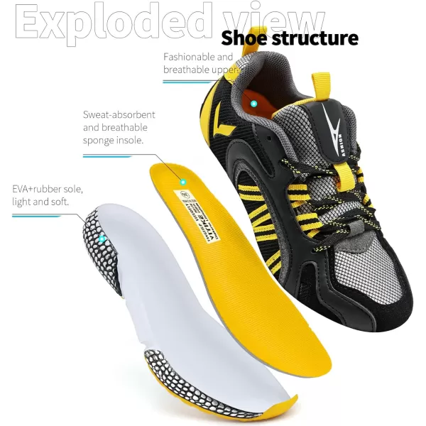 WETIKE Mesh Slip On Lightweight Running Sneakers