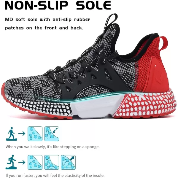 WETIKE Mesh Slip On Lightweight Running Sneakers