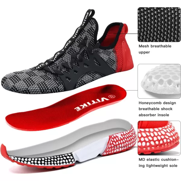 WETIKE Mesh Slip On Lightweight Running Sneakers