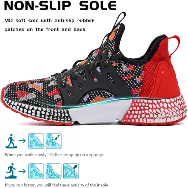 WETIKE Mesh Slip On Lightweight Running Sneakers