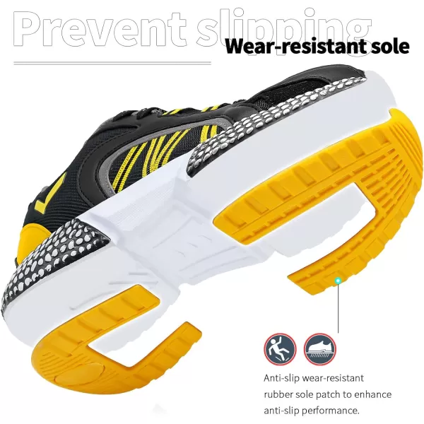 WETIKE Mesh Slip On Lightweight Running Sneakers