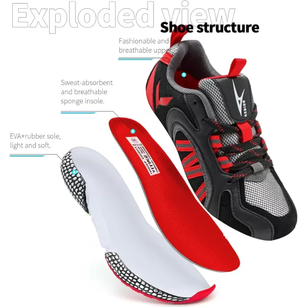 WETIKE Mesh Slip On Lightweight Running Sneakers