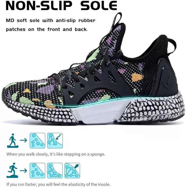 WETIKE Mesh Slip On Lightweight Running Sneakers